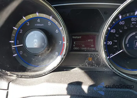 2013 Hyundai Sonata Gls из США, поврежденный, VIN 5NPEB4AC9DH671093